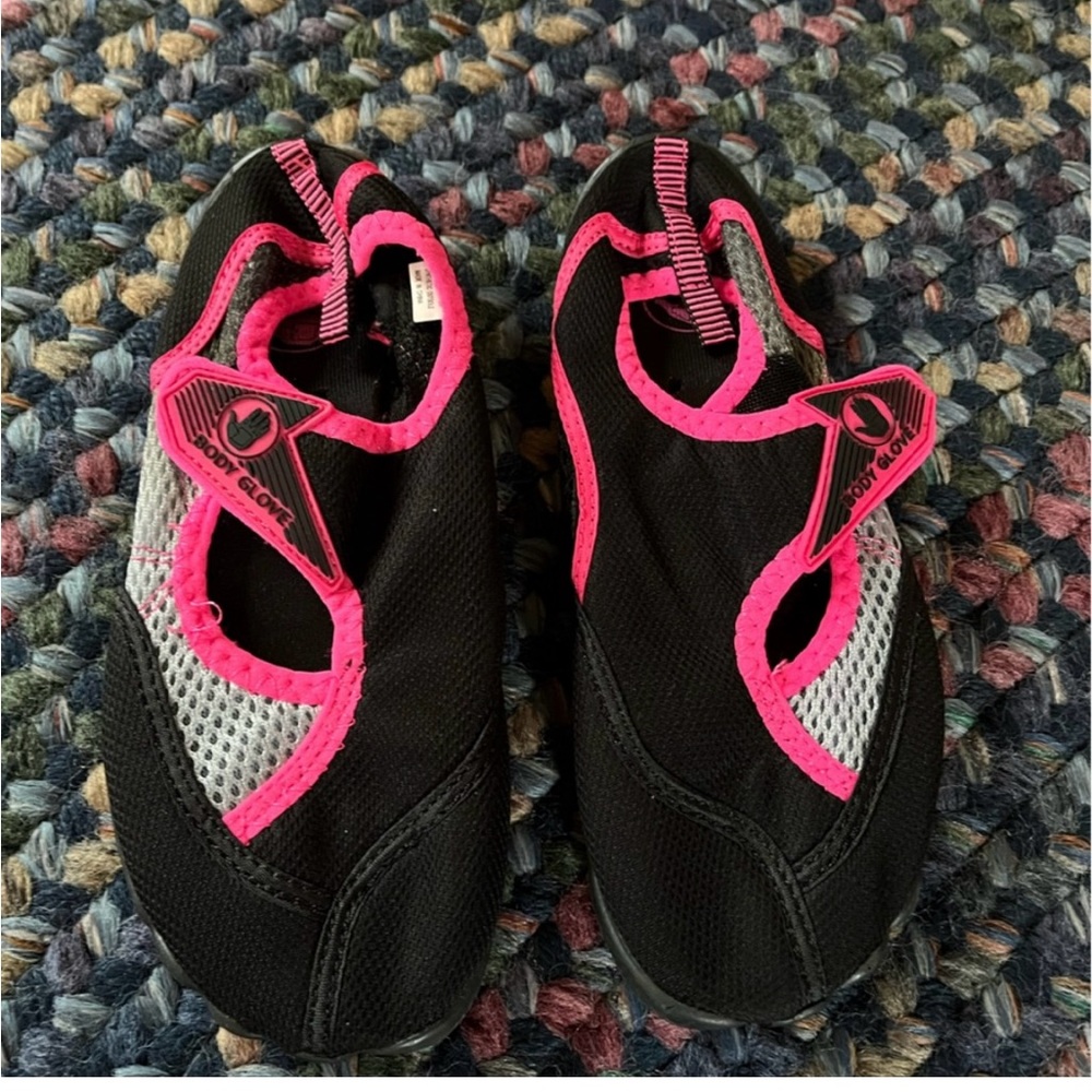 Body Glove Black and Pink Water Footwear